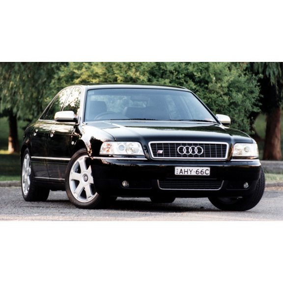 1999 Audi S8 AU - 12x18 Inch Laminated Poster - Stunning Detail and Bold Colors