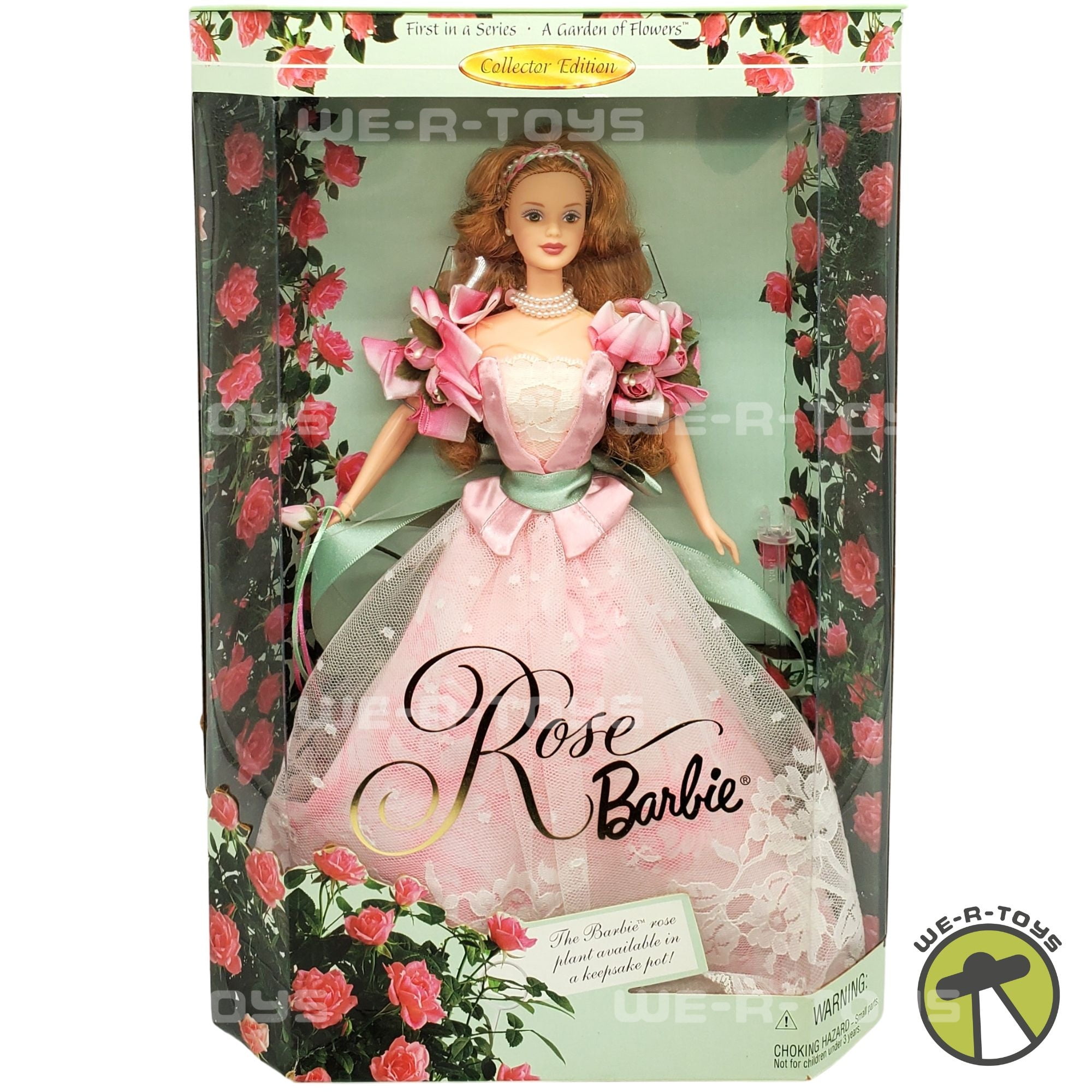 Amazon.com: Mattel The Rose Barbie : Toys & Games