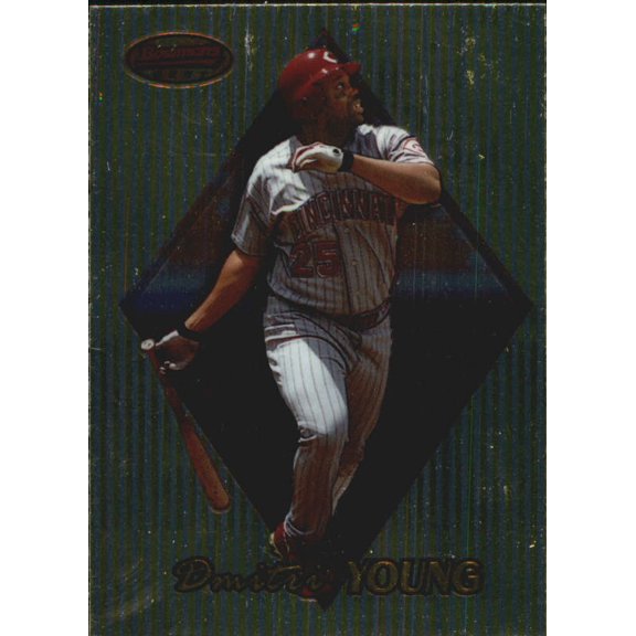 1999 Bowman's Best #69 Dmitri Young MLB Baseball Trading Card