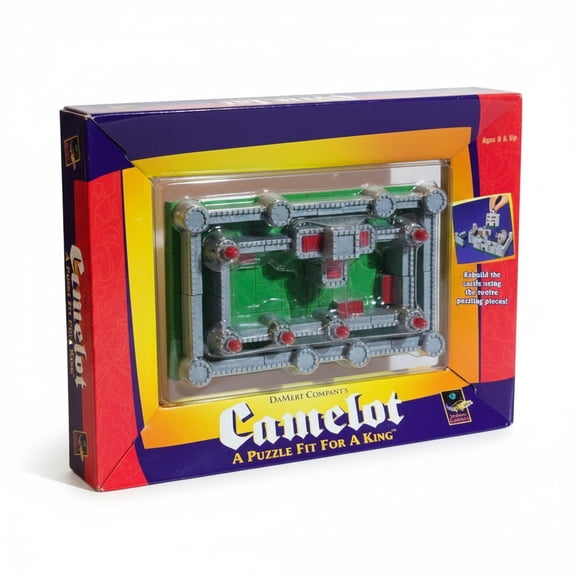 1999 Camelot Castle 3D Puzzle Fit For A King DaMert Co. Brain Teaser - New