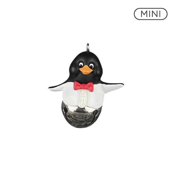 1999 Christmas Bells (Penguin) Hallmark Keepsake Christmas Tree Ornament - QXM4489