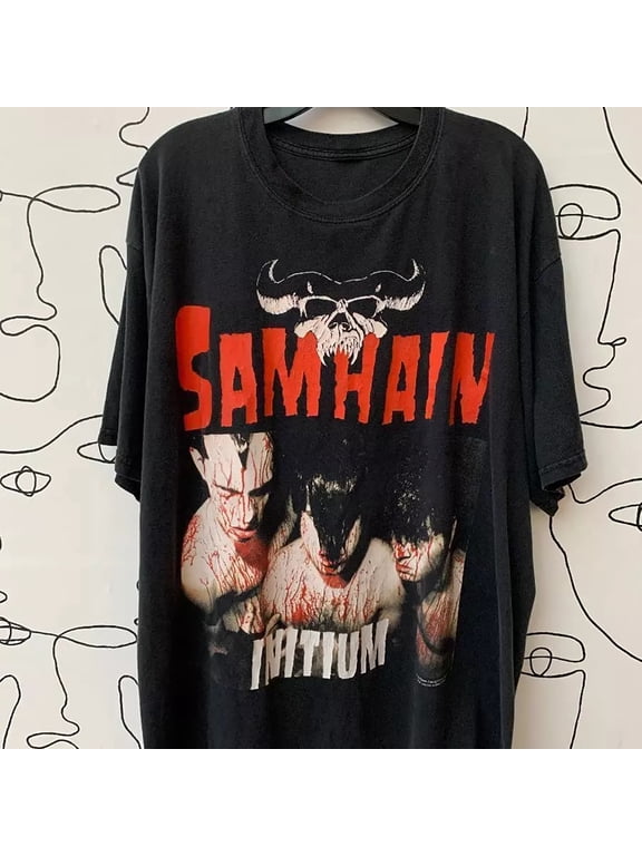 1999 Danzig Samhain Initium Blood Ritual Graphic Unisex Tshirt