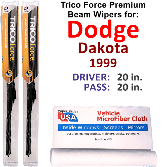 1999 Dodge Dakota Performance Beam Wipers (Set of 2)