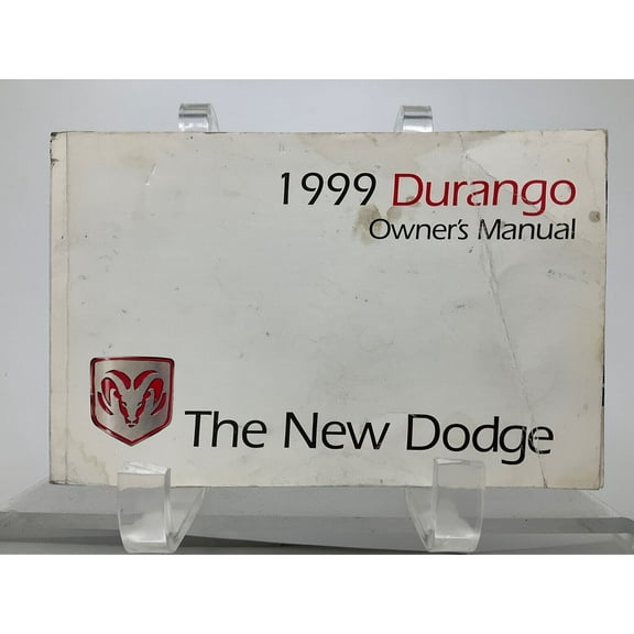 1999 Dodge Durango Owners Manual Handbook OEM B04B11023