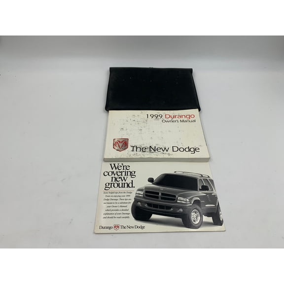 1999 Dodge Durango Owners Manual Handbook Set with Case OEM K03B45007