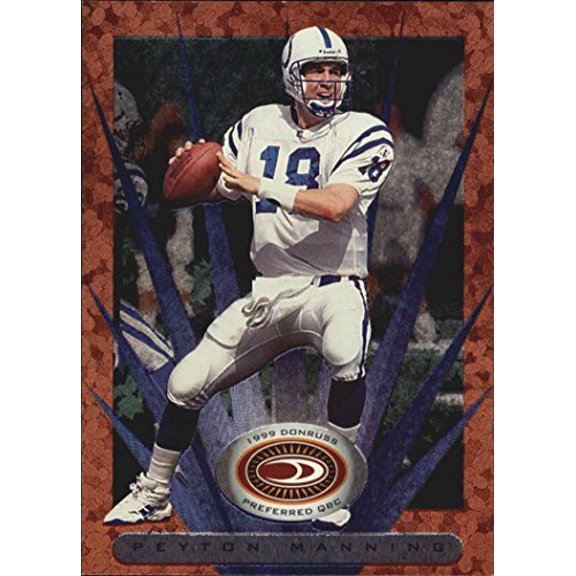 1999 Donruss Preferred QBC #28 Peyton Manning B NFL Football Trading Card