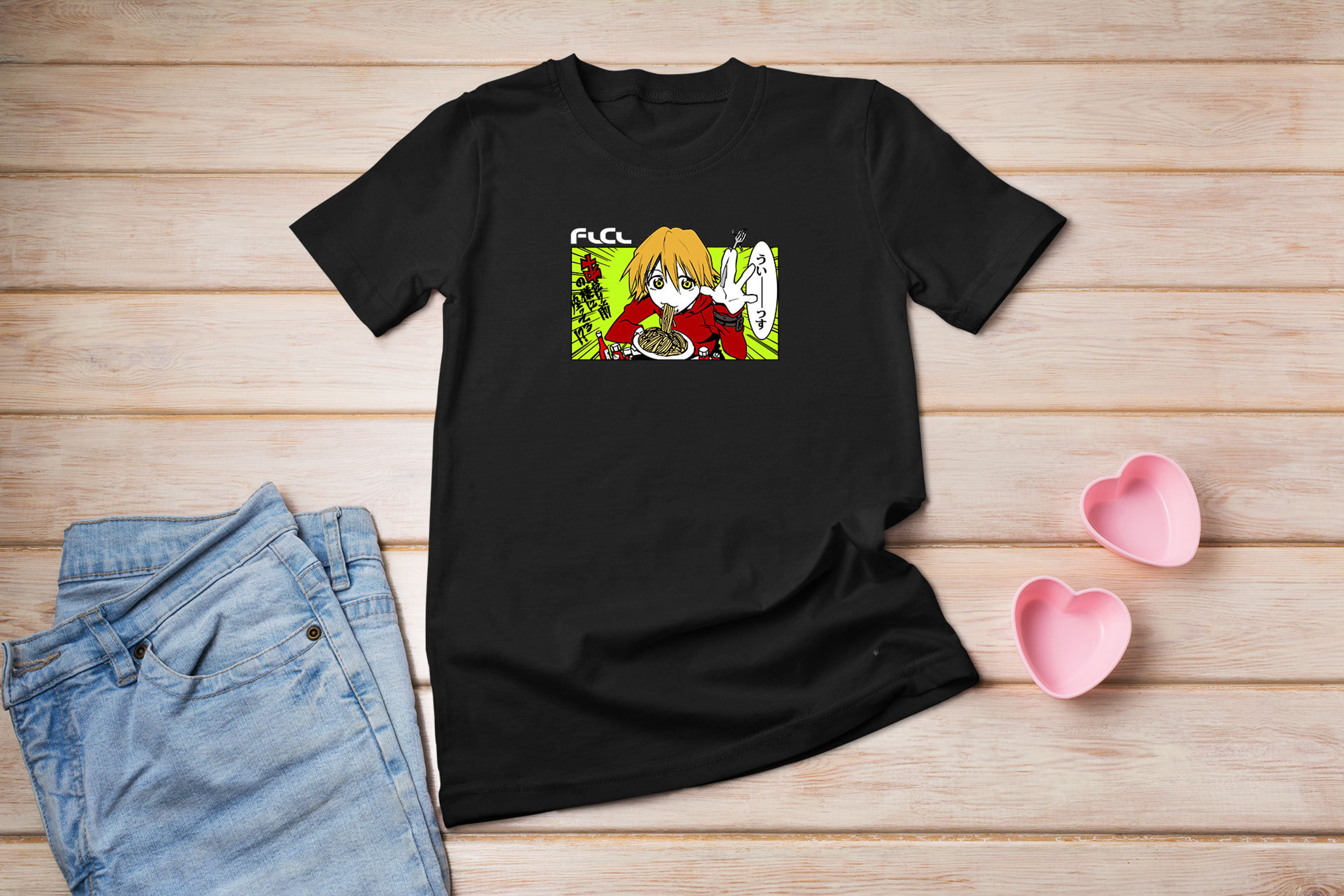 1999 FLCL Fooly Cooly Anime Comics Gift Birthday Christmas T Shirt Unisex Tank Top Summer Longsleeve Holiday Hoodie Zipper Sweatshirt Walmart
