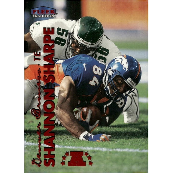 1999 FLEER TRADITION #241 SHANNON SHARPE DENVER BRONCOS