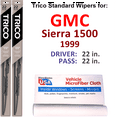 thumbnail image 1 of 1999 GMC Sierra 1500 Wiper Blades (Set of 2), 1 of 3
