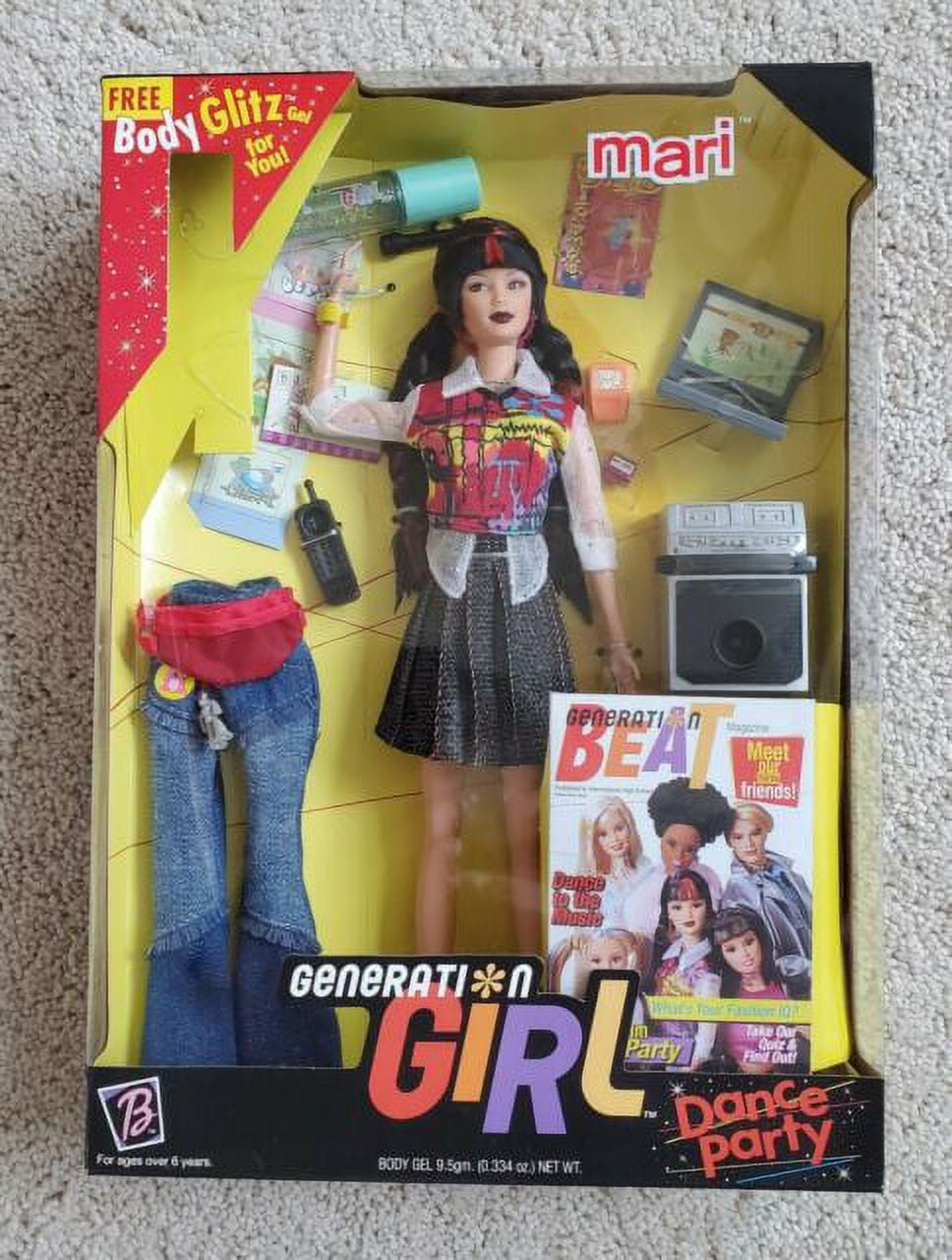 1999 Generation Girl Dance Party Mari Barbie