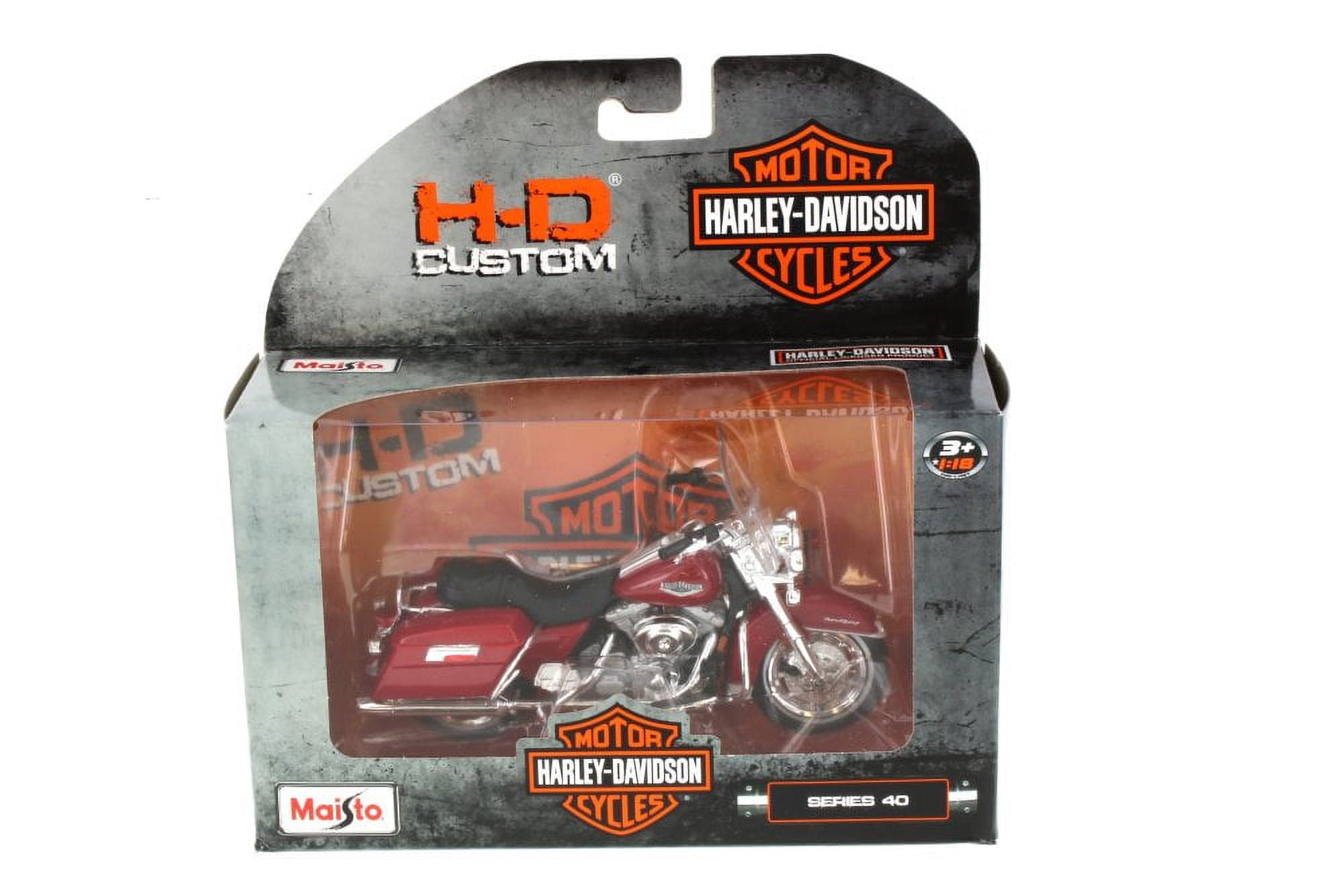 1999 Harley Davidson FLHR Road King, Red Maisto 31360/40 1/18