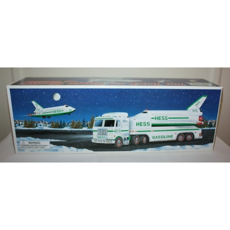 Hess 1999 Truck and Space Shuttle with Satellite