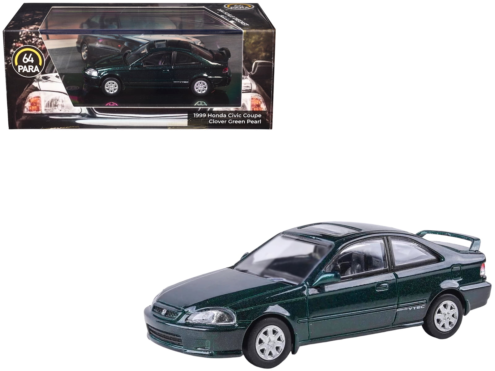 1999 Honda Civic Si EM1 Clover Green Pearl Metallic with Sunroof 1