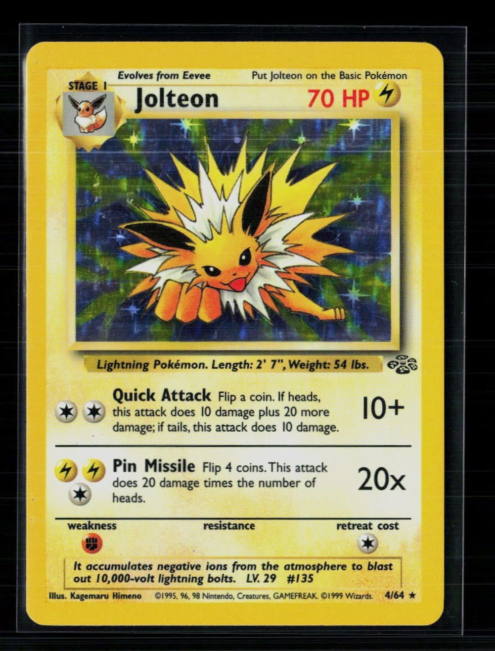 jolteon pokemon card value Flareon Vaporeon Eevee - Vivid Voltage - Evoltuion Lot - Rare 4 Card Set cementing its place as a must Jolteon (6/100) [EX: Sandstorm] –
