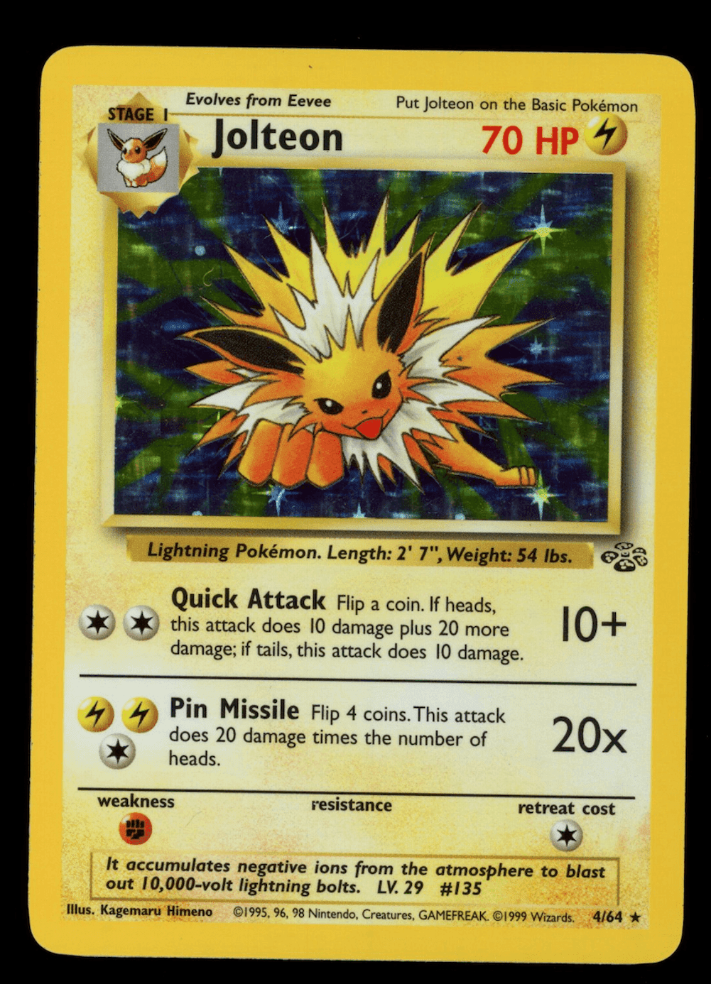 Jolteon Card