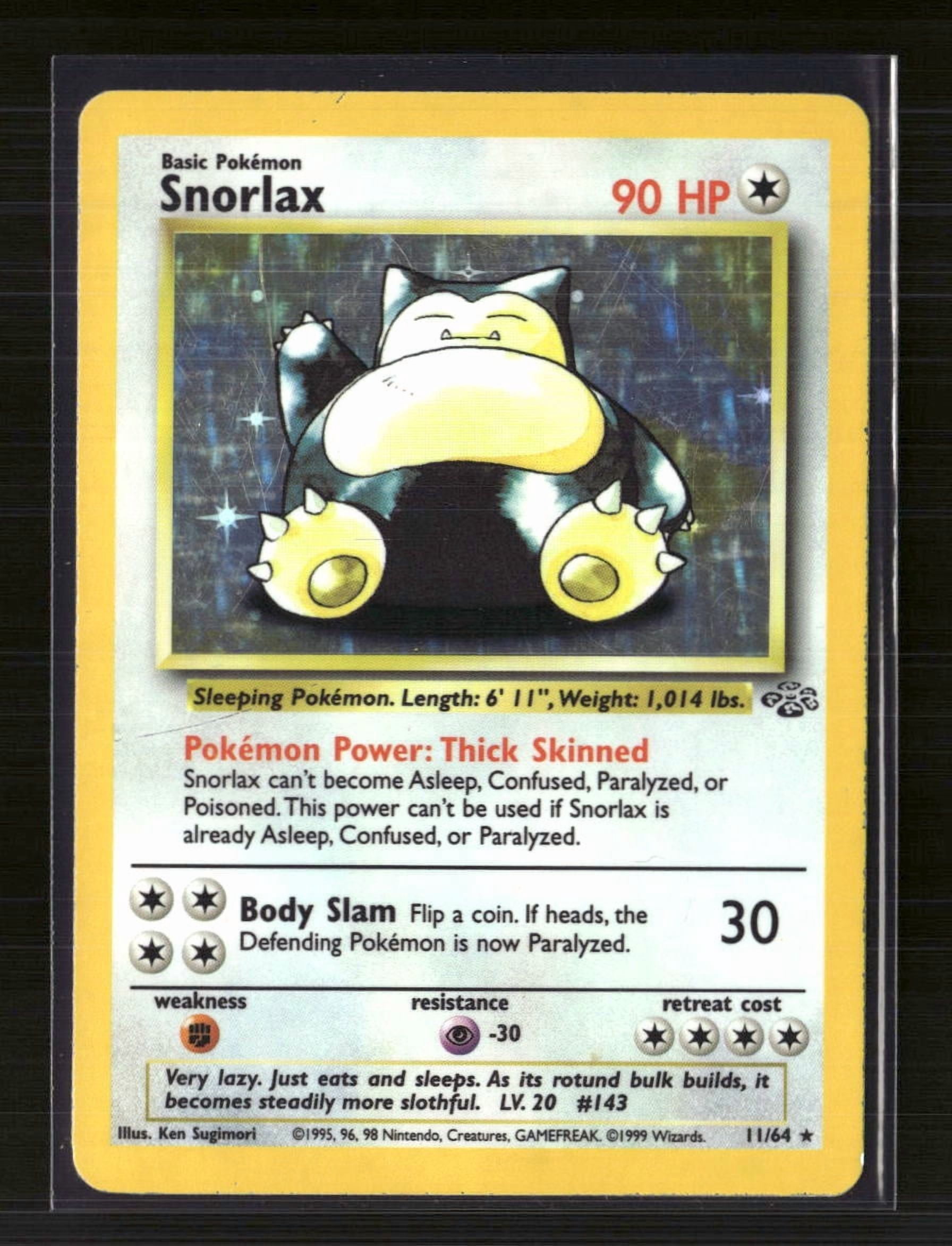 archeops pokemon card Snorlax Black Star Promo SWSH032 Rare Holo Pokemon Card Near Mint main image 1