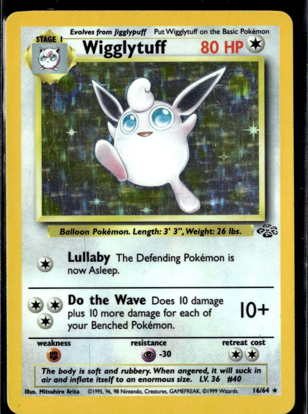rare jigglypuff pokemon card Mint / near mint condition trading card Jigglypuff | Pokemon jigglypuff card,