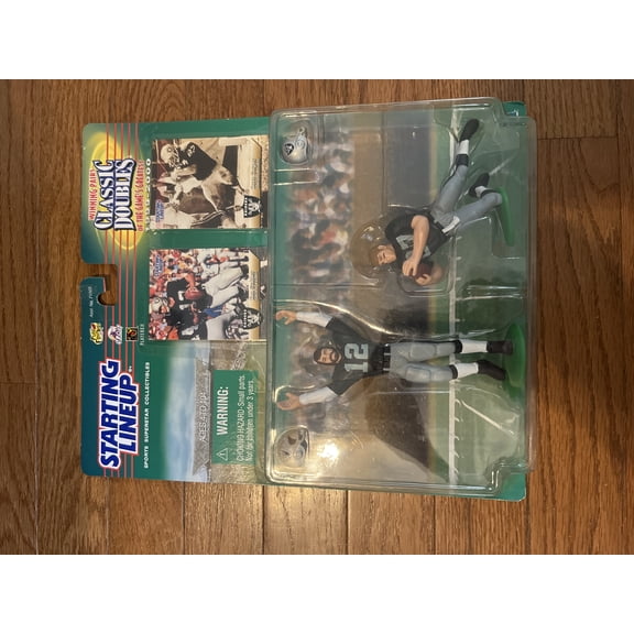 1999 Ken Stabler Dave Casper Classic Doubles Starting Lineup Figure