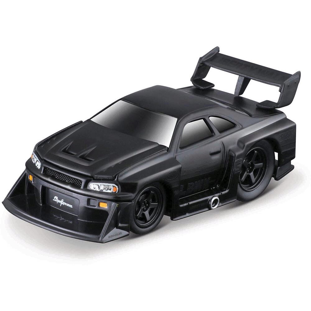 1999 LBWK Nissan Skyline GT-R R34 Muscle Machine - Blackout 1:64
