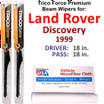 thumbnail image 1 of 1999 Land Rover Discovery SD Performance Beam Wipers (Set of 2), 1 of 3