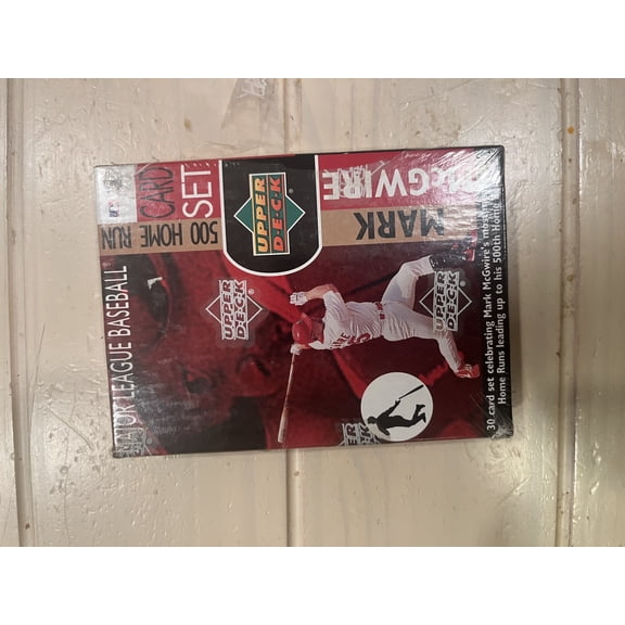 1999 Mark McGwire Upper Deck 500 Home Run Tribute Set