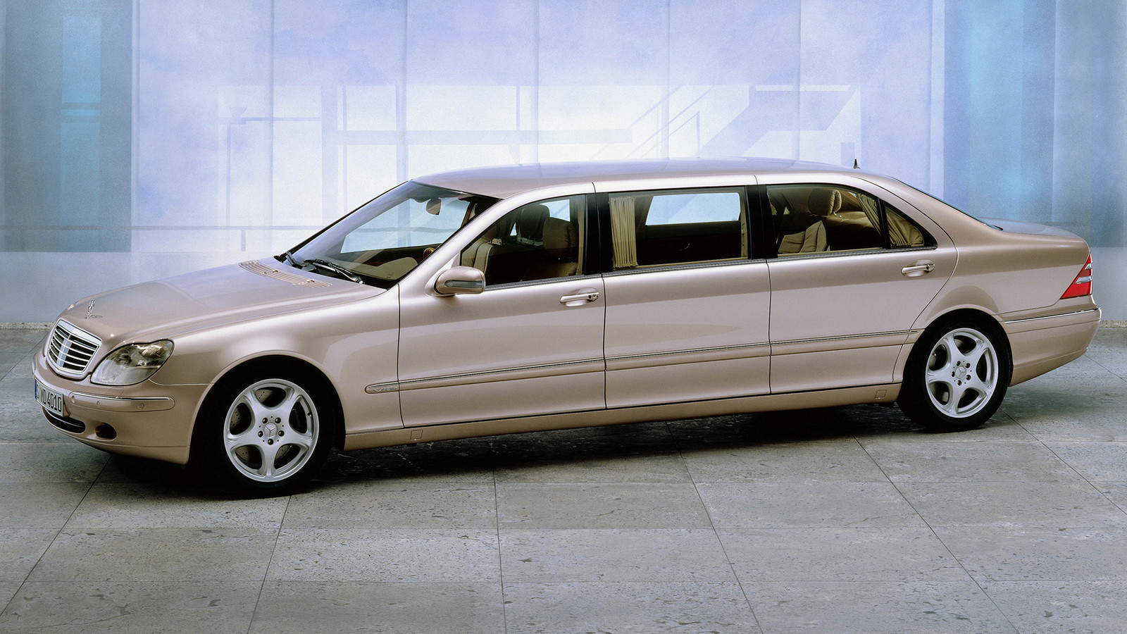 1999 Mercedes-Benz S-Class Pullman - 20x30 Inch Laminated Poster ...