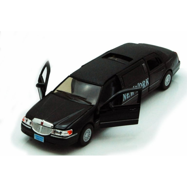 1999 New York Lincoln Town Car Stretch Limousine, Black