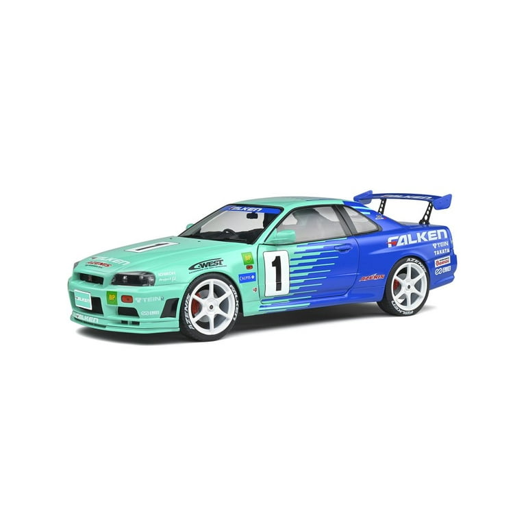 No534 ミニカー1/18 NISSAN SKYLINE GT-R R34 NISSAN SKYLINE GT-R (R34) NISMO Z-TUNE MIDNIGHT PURPLE III