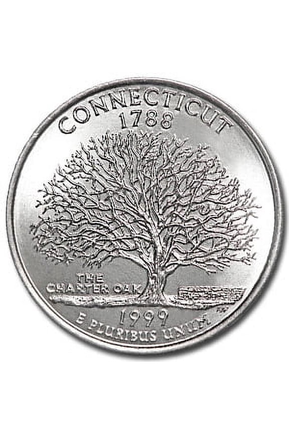 1999-P Connecticut State Quarter BU