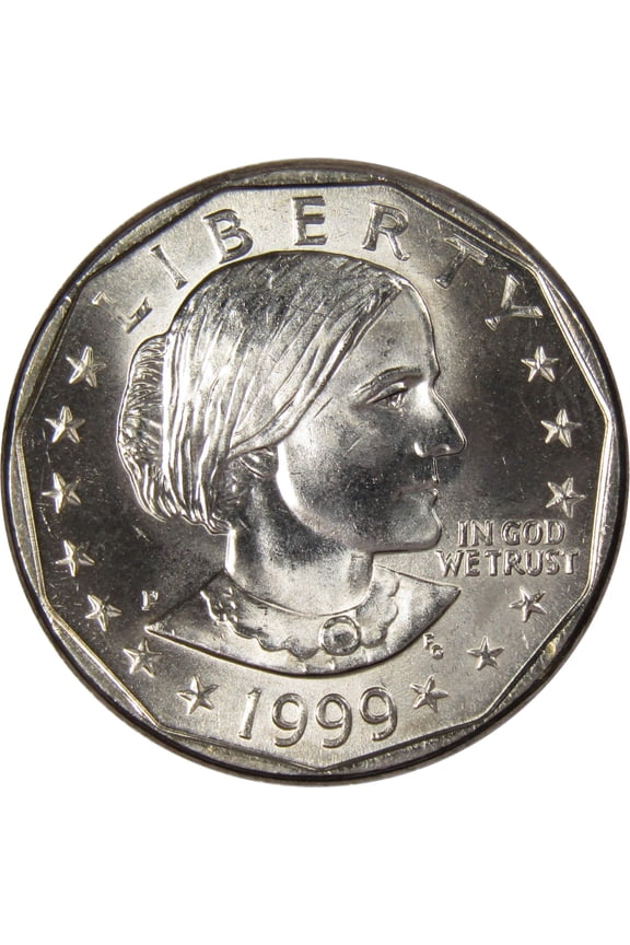 1999 P Susan B Anthony Dollar BU Uncirculated Mint State SBA $1 US Coin