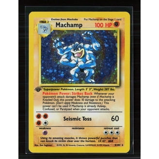 pokemon card machamp first edition PSA 8 NM- MT Deck Exclusives 1st Edition Holofoil  buy this pokmon card at Pok Jeux. First Edition Machamp Pokmon Card
