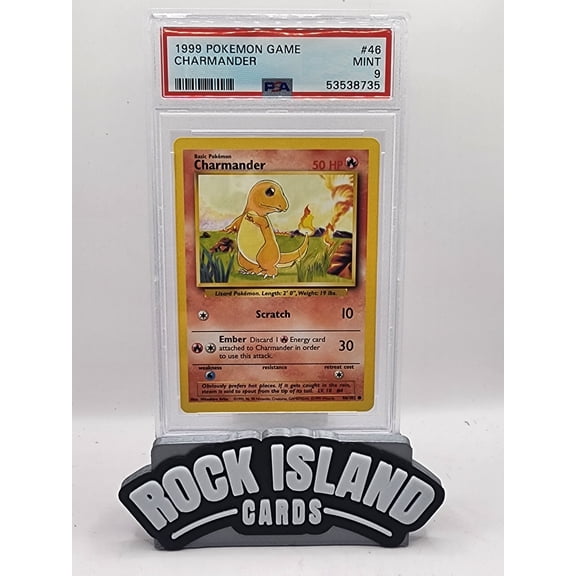 1999 Pokemon Game Charmander PSA 9 #46