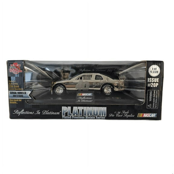 1999 Racing Champions Sterling Marlin #40 John Wayne 1/24 Platinum Diecast