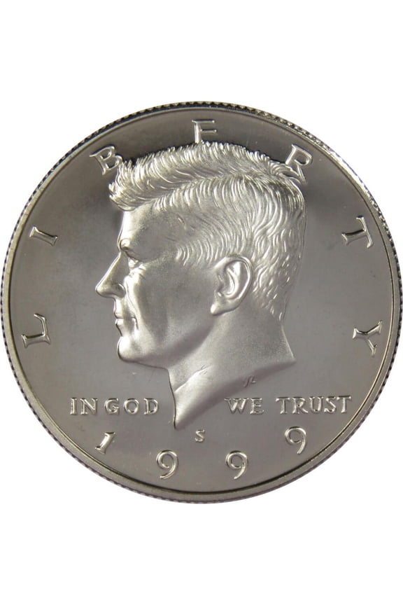 1999 S Kennedy Half Dollar Choice Proof Clad 50c US Coin Collectible