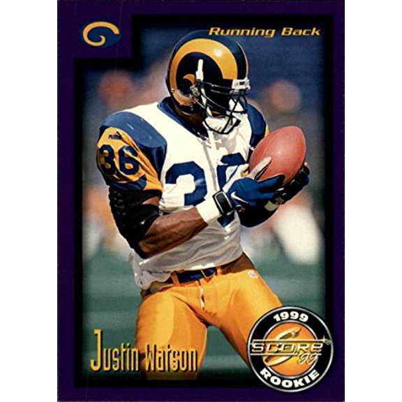 1999 Score Supplemental #S59 Justin Watson RC NFL Football Trading Card