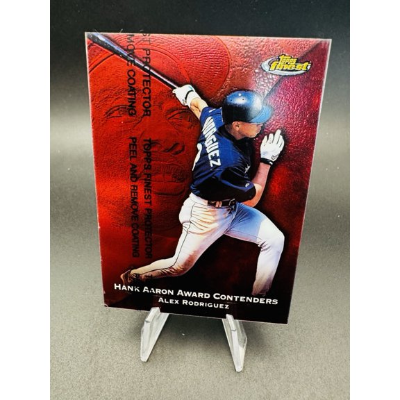 1999 Topps Finest Alex Rodriguez HA 7 Insert Seattle Mariners Baseball Card