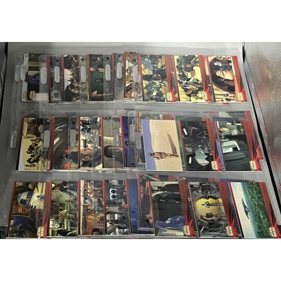 1999 Topps Star Wars Episode 1 Wide Vision Series Complete Trading Card Set