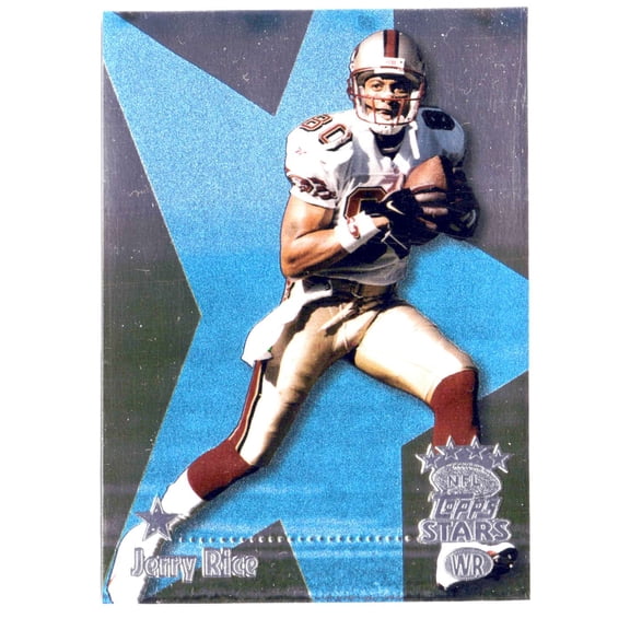 1999 Topps Stars Jerry Rice #15 San Francisco 49ers Football Card San Francisco 49ers NFL Football Trading Card