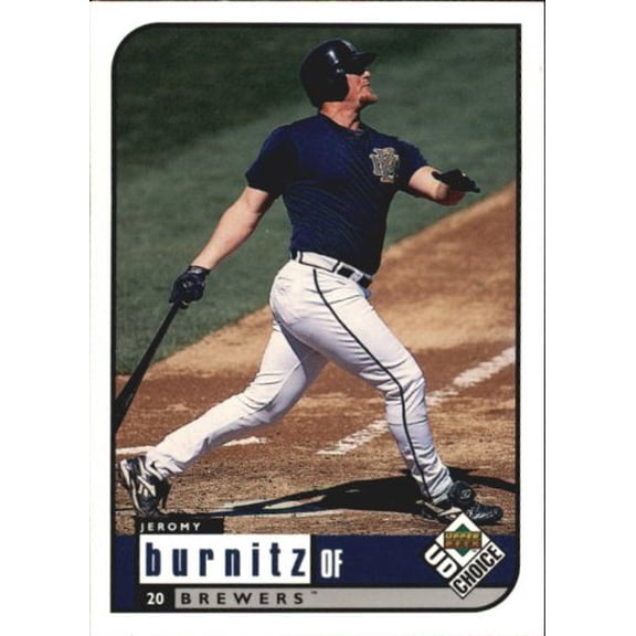 1999 UD Choice #101 Jeromy Burnitz MLB Baseball Trading Card
