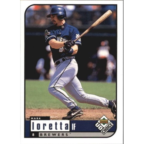 1999 UD Choice #104 Mark Loretta MLB Baseball Trading Card