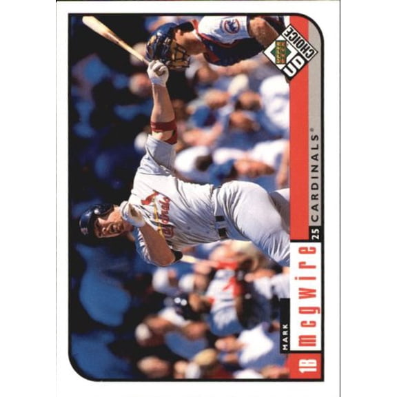 1999 UD Choice #130 Mark McGwire MLB Baseball Trading Card