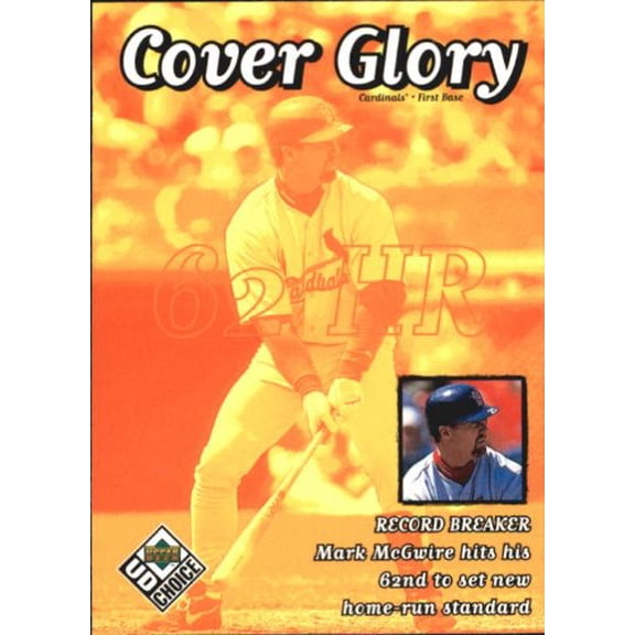 1999 UD Choice #28 Mark McGwire CG MLB Baseball Trading Card