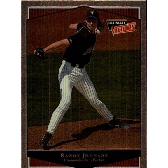 1999 Ultimate Victory #6 Randy Johnson MLB Baseball Trading Card