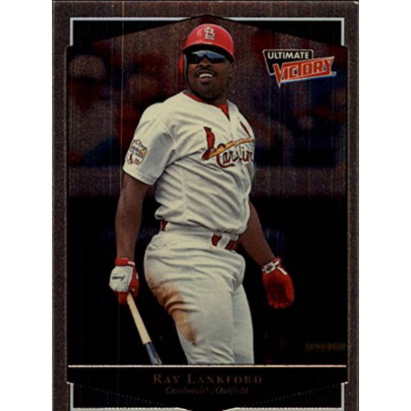 1999 Ultimate Victory #91 Ray Lankford MLB Baseball Trading Card