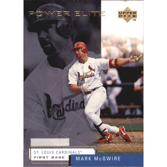 1999 Upper Deck Challengers for 70 #1 Mark McGwire MLB Baseball Trading Card