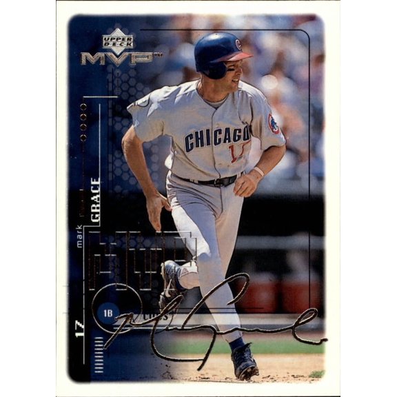 1999 Upper Deck MVP #40 Mark Grace MLB Baseball Trading Card