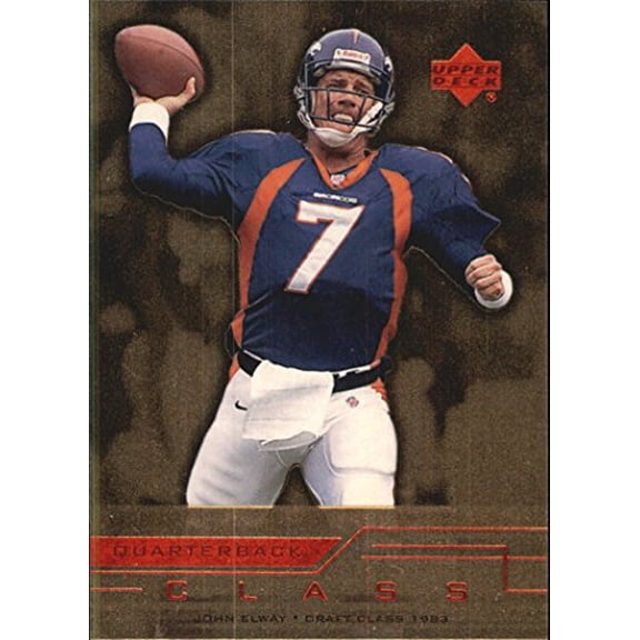 1999 Upper Deck Quarterback Class #QC7 John Elway NFL Football Trading Card