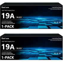 19A CF219A Drum Unit Black High Yield 2-Pack | 19A Drum Unit Replacement for HP 19A Imaging Drum 19A Ink with Pro M102 Series Pro MFP M130 Series Printer (No Toner Included)