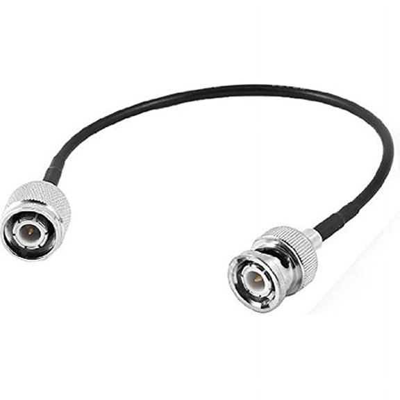 19CM TNC Male to BNC Male Plug AV Digital Coaxial Stereo Cable Wire High Quality Quick USA Shipping