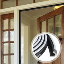 19Ft Weather Stripping for Doors-V-Shaped Kerf Door Seal Strip, Extra Thick Weather Stripping for Exterior Door Frames,Windows,Soundproof Gap Blocker for Noise,Dust,Draft Insulation,Easy Cut-to-Size
